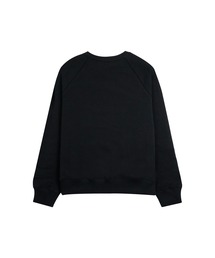[新品] MSGM レディース ブラシストロークロゴ スウェット XS ブラック maido-selection_221-020