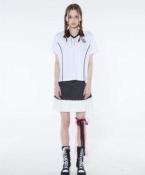Tシャツ・カットソー [LUVISTRUE]LVTR PK TEE COLOR LUVISTRUE（ラヴイズトゥルー）の「LVTR PK TEE（ポロシャツ