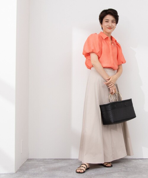 NOLLEY'S Sophi（ノーリーズソフィ）の「シアーボーダーシャツ
