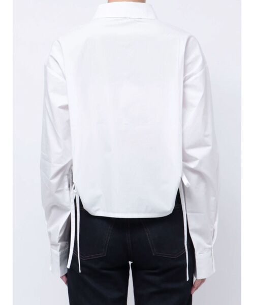 jouetie(ジュエティ)の「フロントプリーツサイドギャザーシャツ(シャツ/ブラウス・レディース・ブルー/オフホワイト/ピンク/ネイビー・MEDIUM)」の13枚目の写真