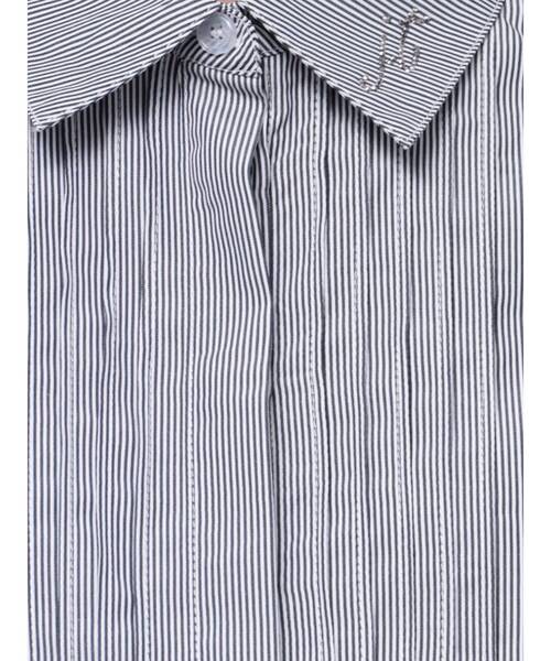 jouetie(ジュエティ)の「フロントプリーツサイドギャザーシャツ(シャツ/ブラウス・レディース・ブルー/オフホワイト/ピンク/ネイビー・MEDIUM)」の22枚目の写真