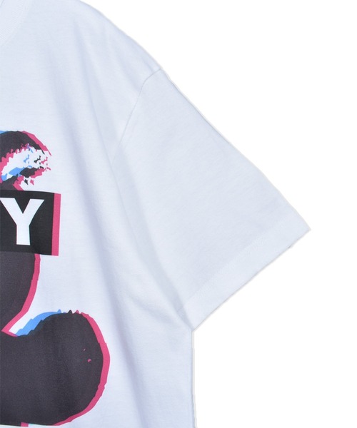 NO COMMENT PARIS(ノーコメントパリ)の「【NO COMMENT PARIS】”TEDDY”プリント ショートスリーブTEE(Tシャツ/カットソー・メンズ・ホワイト・2/3/4)」の5枚目の写真