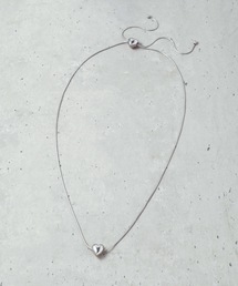 GOLDY | ダブル ハート スライド ネックレス(ネックレス)