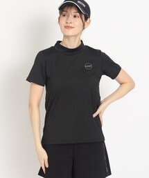 adabat | 【ADBT】バックプリントデザイン モックネック半袖プルオーバー(Tシャツ/カットソー)