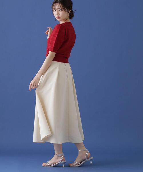 PROPORTION BODY DRESSING（プロポーションボディドレッシング）の「ロゴ柄ボーダーニット / 1214270601（ニット/セーター・レディース・ダークネイビー/レッド/ホワイト系その他・FREE）」の12枚目の写真