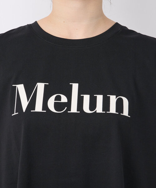 un dix cors(アンディコール)の「《着回し・ヒップカバー◎》フロッキーノースリカットソー(Tシャツ/カットソー・レディース・ブラック/グレイッシュベージュ・FREE)」の13枚目の写真