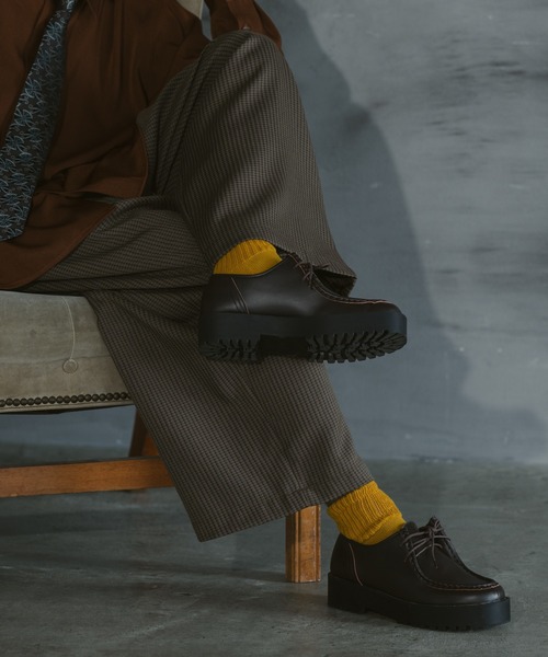 CASPER JOHN(キャスパージョン)の「Gun club check ankle slacks/ガンクラブチェックアンクルスラックス(スラックス・メンズ・ブルー/ベージュ/ブラウン・X-SMALL/SMALL/MEDIUM/LARGE)」の8枚目の写真
