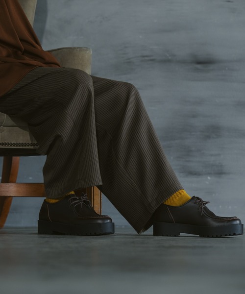 CASPER JOHN(キャスパージョン)の「Gun club check ankle slacks/ガンクラブチェックアンクルスラックス(スラックス・メンズ・ブルー/ベージュ/ブラウン・X-SMALL/SMALL/MEDIUM/LARGE)」の9枚目の写真