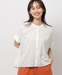 niko and... | 袖フリルひんやり羽織りプルオーバー(Tシャツ/カットソー)