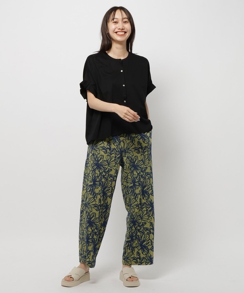 niko and...（ニコアンド）の「袖フリルひんやり羽織りプルオーバー（Tシャツ/カットソー・レディース・ブラック/ネイビー/オフホワイト・MEDIUM/LARGE）」の20枚目の写真