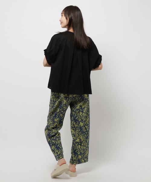 niko and...（ニコアンド）の「袖フリルひんやり羽織りプルオーバー（Tシャツ/カットソー・レディース・ブラック/ネイビー/オフホワイト・MEDIUM/LARGE）」の22枚目の写真