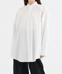 【HARUNOBUMURATA/ハルノブムラタ】JASLYN/OVERSIZED COTTON POPLIN SHIRT/オーバーサイズコットンポプリンシャツ/ブラウス