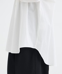 ブラウス シャツ 「HARUNOBUMURATA/ハルノブムラタ」JASLYN/OVERSIZED COTTON POPLIN SHIRT/オーバーサ JASLYN - OVERSIZED COTTON POPLIN SHIRT – HARUNOBUMURATA