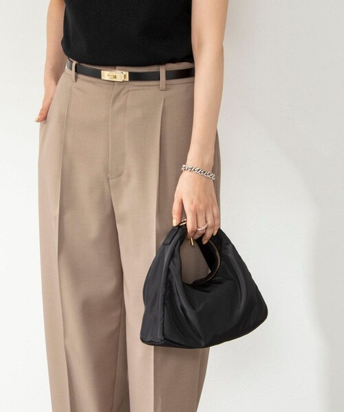 NOLLEY’S（ノーリーズ）の「ヒネリカナグスライドベルト（ベルト・レディース・ブラック・FREE）」の6枚目の写真