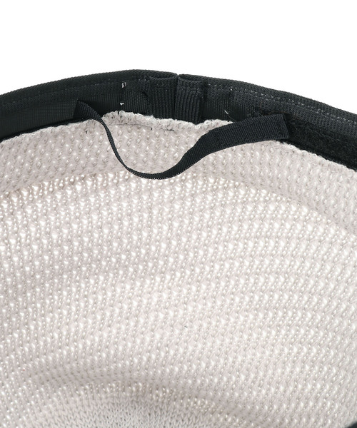 ROPE' PICNIC(ロペピクニック)の「変わり編みサーモベルハット(ハット・レディース・ライトグレー/ブラック・FREE)」の5枚目の写真