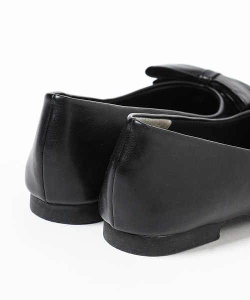 GLOBAL WORK(グローバルワーク)の「らくっショリボンパンプス/131494(パンプス・レディース・ブラック/シルバー/ブラック系その他・MEDIUM/LARGE)」の13枚目の写真