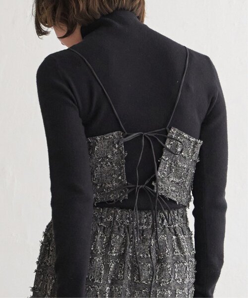 notch.(ノッチ)の「フリンジチェックキャミソール(キャミソール・レディース・ブラック/ブラウン・M)」の17枚目の写真