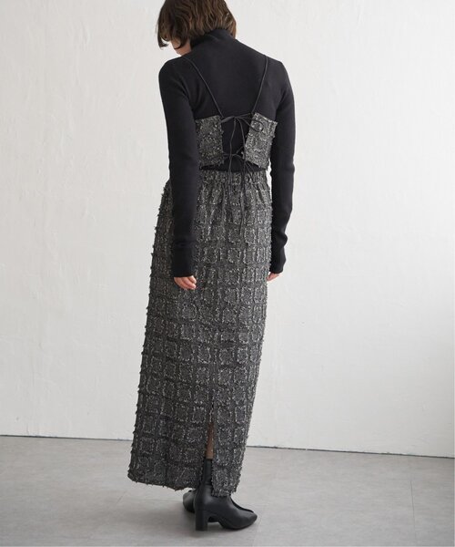 notch.(ノッチ)の「フリンジチェックキャミソール(キャミソール・レディース・ブラック/ブラウン・M)」の18枚目の写真