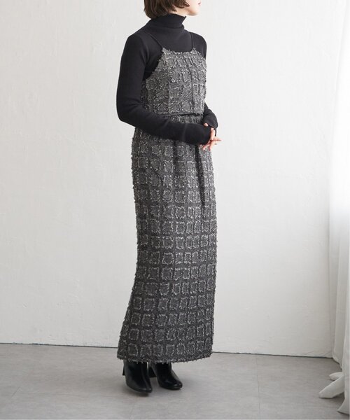 notch.(ノッチ)の「フリンジチェックキャミソール(キャミソール・レディース・ブラック/ブラウン・M)」の20枚目の写真