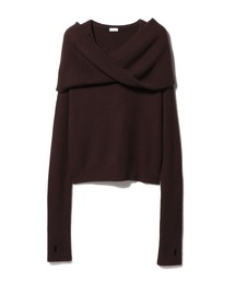 COLUMN / スヌード付きニット