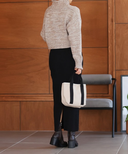 VIVIAN（ヴィヴィアン）の「スクエアトゥ厚底ストレッチショートブーツ（ブーツ・レディース・ブラック系その他2/ブラウン系その他5/ナチュラル/ブラック系その他3・SS/S/M/L/LL/XL）」の22枚目の写真