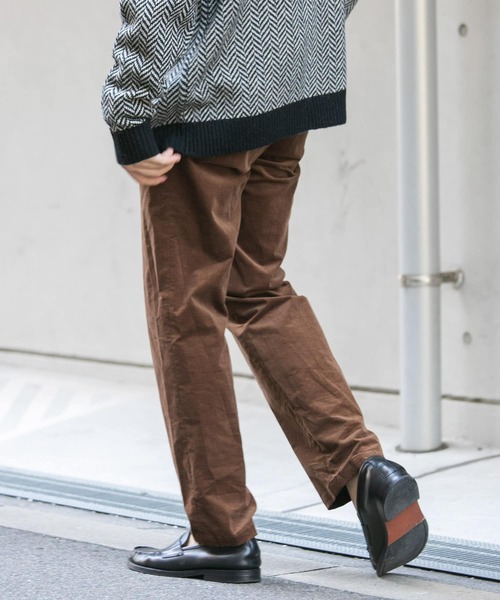 URBAN RESEARCH ROSSO MEN（アーバンリサーチロッソメン）の「『セットアップ対応』『XLサイズあり』ストレッチコーデュロイスラックス（その他パンツ・メンズ・ネイビー/ブラウン/カーキ/ブラック/グレー・SMALL/MEDIUM/LARGE/X-LARGE）」の8枚目の写真