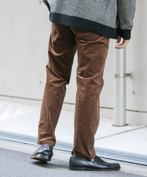 URBAN RESEARCH ROSSO MEN（アーバンリサーチロッソメン）の「『セットアップ対応』『XLサイズあり』ストレッチコーデュロイスラックス（その他パンツ・メンズ・ネイビー/ブラウン/カーキ/ブラック/グレー・SMALL/MEDIUM/LARGE/X-LARGE）」の9枚目の写真
