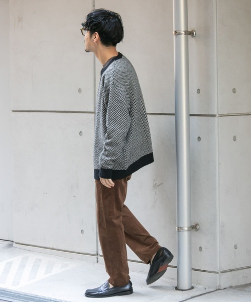 URBAN RESEARCH ROSSO MEN（アーバンリサーチロッソメン）の「『セットアップ対応』『XLサイズあり』ストレッチコーデュロイスラックス（その他パンツ・メンズ・ネイビー/ブラウン/カーキ/ブラック/グレー・SMALL/MEDIUM/LARGE/X-LARGE）」の11枚目の写真