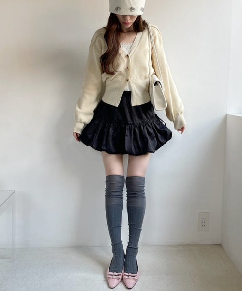 Ada.(エイダ)の「ポインテッドトゥ バレエコア リボンバレエシューズ(バレエシューズ・レディース・ピンク/シルバー/ブラック/ホワイト・38/39/37/36/35)」の17枚目の写真