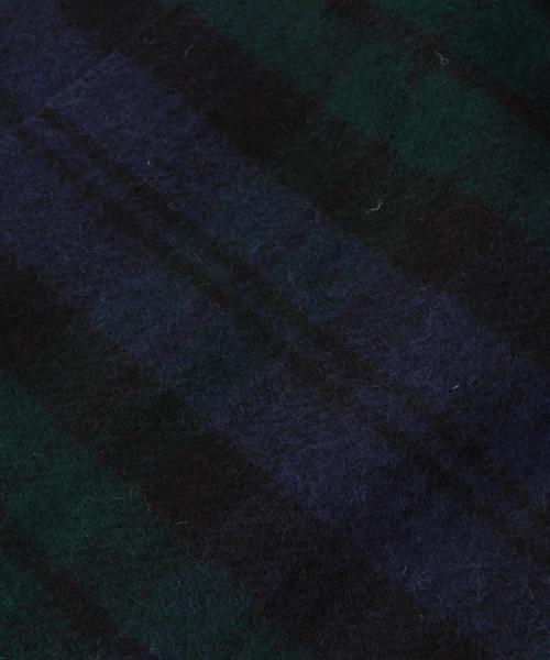 BEAMS BOY(ビームスボーイ)の「HIGHLAND TWEEDS / タータン スカーフ 15(マフラー・レディース・ホワイト/グレー/レッド/オレンジ/サックスブルー/ネイビー・ONE SIZE)」の13枚目の写真