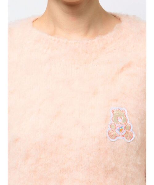 CALNAMUR（カルナムール）の「【Care Bearsコラボ】EMBLEM BRUSHED BIG KNIT/エンブレム ブラッシュド ビッグ ニット（ニット/セーター・レディース・アイボリー/ブルー/オレンジ/ピンク・FREE）」の13枚目の写真