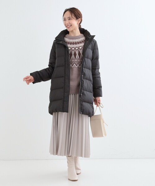 SHOO・LA・RUE（シューラルー）の「◆【22.5cm～25.0cm】柔らかく美しく足にフィット バックファスナー ストレッチブーツ（ブーツ・レディース・アイボリー/ブラック・45/35/50/25）」の16枚目の写真