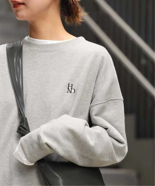 JOURNAL STANDARD relume(ジャーナルスタンダード レリューム)の「《追加/2枚セット》3WAY Tシャツレイヤードスウェット(スウェット・レディース・ネイビー/チャコールグレー・FREE)」の13枚目の写真