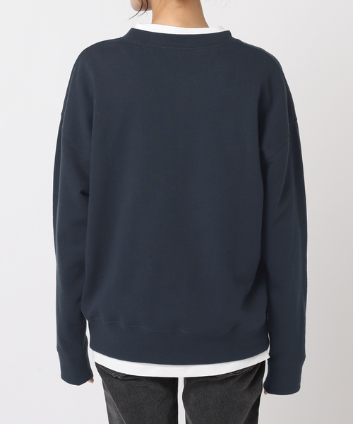 JOURNAL STANDARD relume(ジャーナルスタンダード レリューム)の「《追加/2枚セット》3WAY Tシャツレイヤードスウェット(スウェット・レディース・ネイビー/チャコールグレー・FREE)」の10枚目の写真