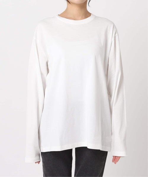 JOURNAL STANDARD relume(ジャーナルスタンダード レリューム)の「《追加/2枚セット》3WAY Tシャツレイヤードスウェット(スウェット・レディース・ネイビー/チャコールグレー・FREE)」の7枚目の写真