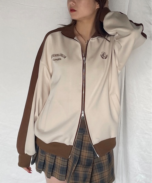 セール】ロングトラックジャケット（ジャージ）｜one way（ワンウェイ