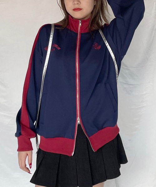 セール】ロングトラックジャケット（ジャージ）｜one way（ワンウェイ