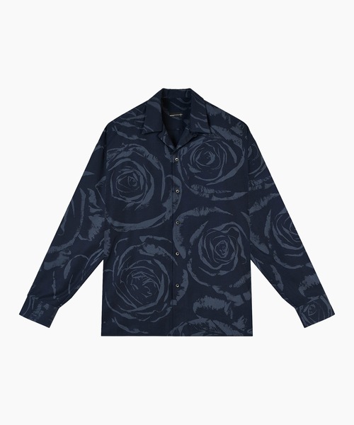 トップス LAD MUSICIAN BIG ROSE BIG SHIRT LAD MUSICIAN（ラッドミュージシャン）の「BIG ROSE OPEN COLLAR