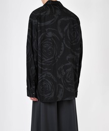 トップス LAD MUSICIAN BIG ROSE BIG SHIRT LAD MUSICIAN（ラッドミュージシャン）の「BIG ROSE OPEN COLLAR