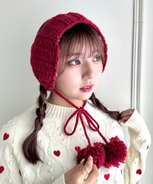 Loueme（ルエム）の「【5色展開】ポンポンリボンニットイヤーマフ（イヤーマフ）」