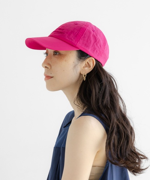 studio CLIP(スタディオクリップ)の「《days》【紫外線防止/抗菌防臭】ロゴキャップ(キャップ・レディース・ホワイト/ネイビー/ピンク/オレンジ・FREE)」の8枚目の写真