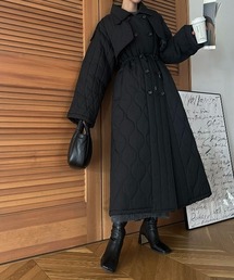 WILLFULLY | traverse quilting trench detail coat(その他アウター)