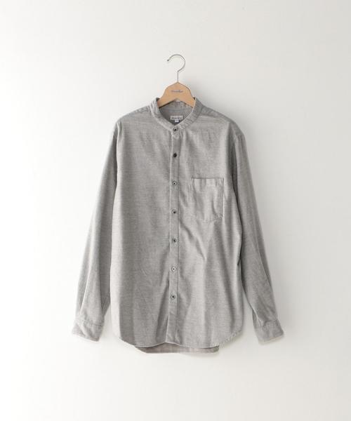 Steven Alan(スティーブンアラン)の「<Steven Alan> TOP/DBY NEL BAND SHT/シャツ◆(シャツ/ブラウス・メンズ・ライトグレー/ダークグレー/ブラウン・MEDIUM/SMALL/LARGE/X-LARGE)」の2枚目の写真