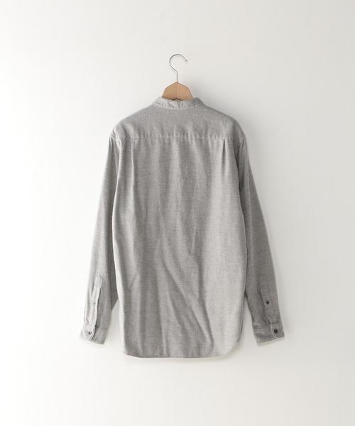 Steven Alan(スティーブンアラン)の「<Steven Alan> TOP/DBY NEL BAND SHT/シャツ◆(シャツ/ブラウス・メンズ・ライトグレー/ダークグレー/ブラウン・MEDIUM/SMALL/LARGE/X-LARGE)」の4枚目の写真