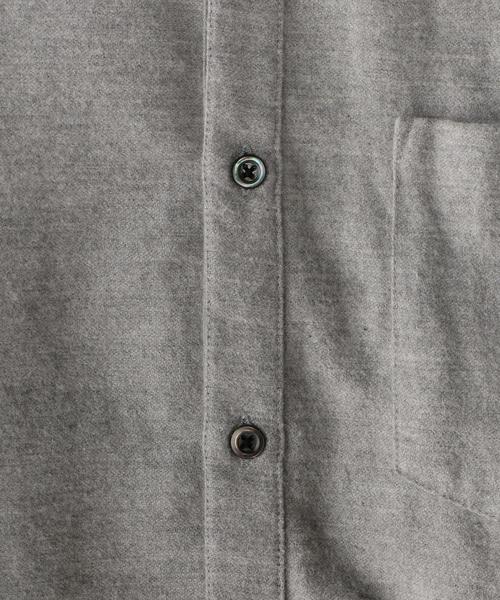 Steven Alan(スティーブンアラン)の「<Steven Alan> TOP/DBY NEL BAND SHT/シャツ◆(シャツ/ブラウス・メンズ・ライトグレー/ダークグレー/ブラウン・MEDIUM/SMALL/LARGE/X-LARGE)」の8枚目の写真