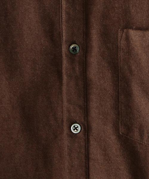 Steven Alan(スティーブンアラン)の「<Steven Alan> TOP/DBY NEL BAND SHT/シャツ◆(シャツ/ブラウス・メンズ・ライトグレー/ダークグレー/ブラウン・MEDIUM/SMALL/LARGE/X-LARGE)」の13枚目の写真