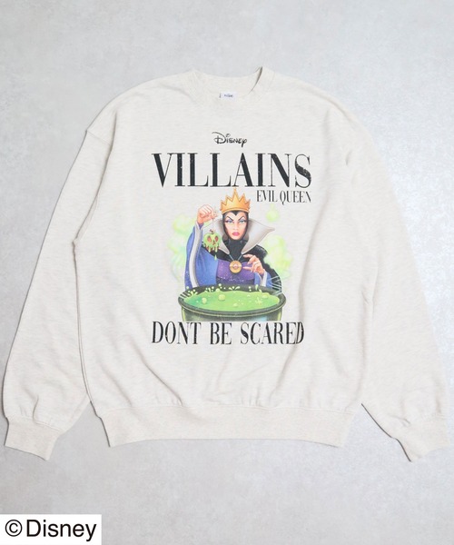トレーナー スウェット Disney Villains / スウェットプルオーバー レディース Disney トレーナー スウェット Villains / スウェットプル
