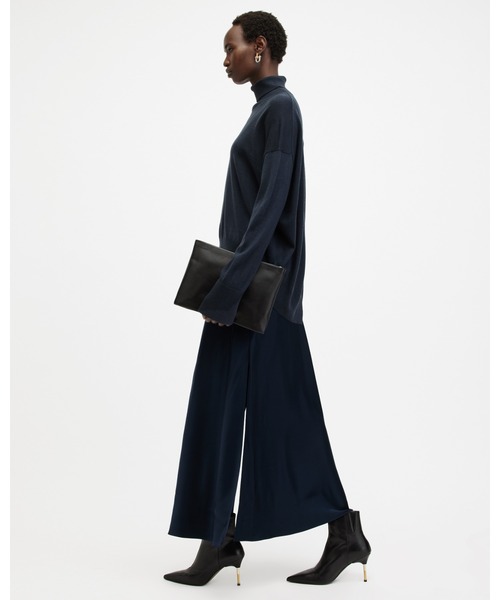 ALLSAINTS(オールセインツ)の「NEO 2-IN 1 SLIM FIT MIDI SLIP DRESS | NEO 2-IN 1 スリム フィット ミディ スリップ ドレス・ワンピース(ワンピース・レディース・ブルー系その他・S/XS/M/L)」の11枚目の写真