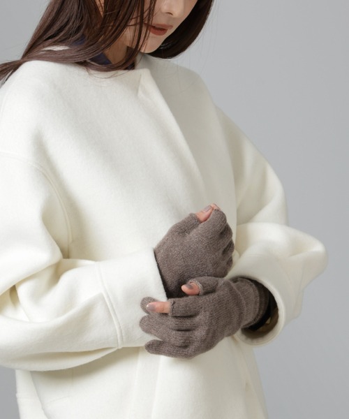 WILLIAM BRUNTON(ウィリアムブラントン)の「William Brunton/2 Ply Long Rib Cuff Glove ...