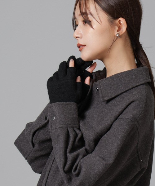 WILLIAM BRUNTON(ウィリアムブラントン)の「William Brunton/2 Ply Long Rib Cuff Glove ...